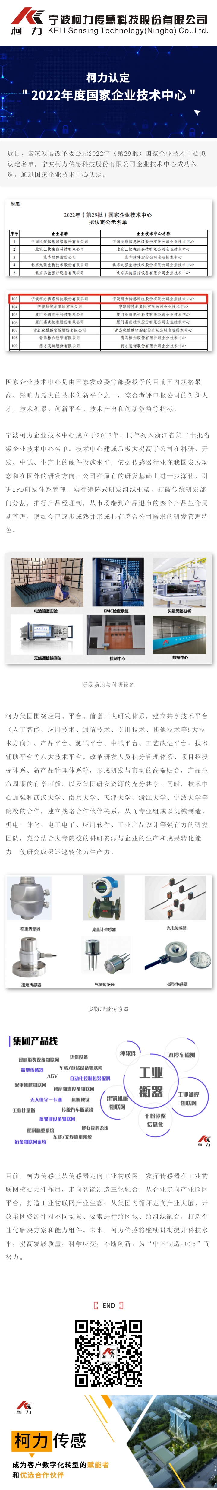 hth官网入口认定“2022年度国家企业技术中心”