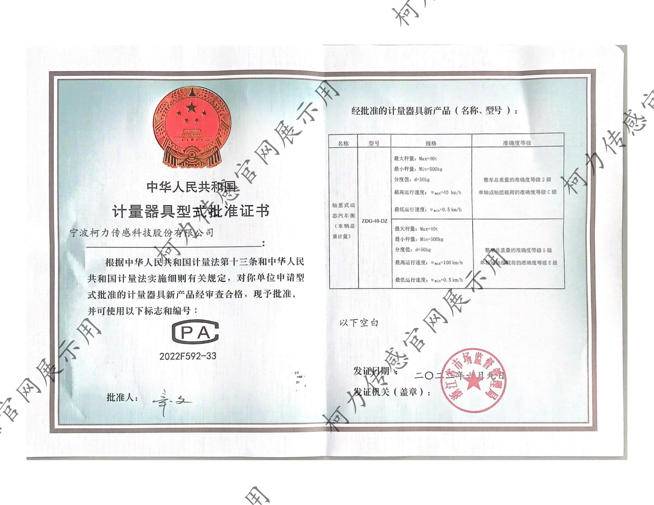 轴重式动态汽车衡ZDG-40-DZ