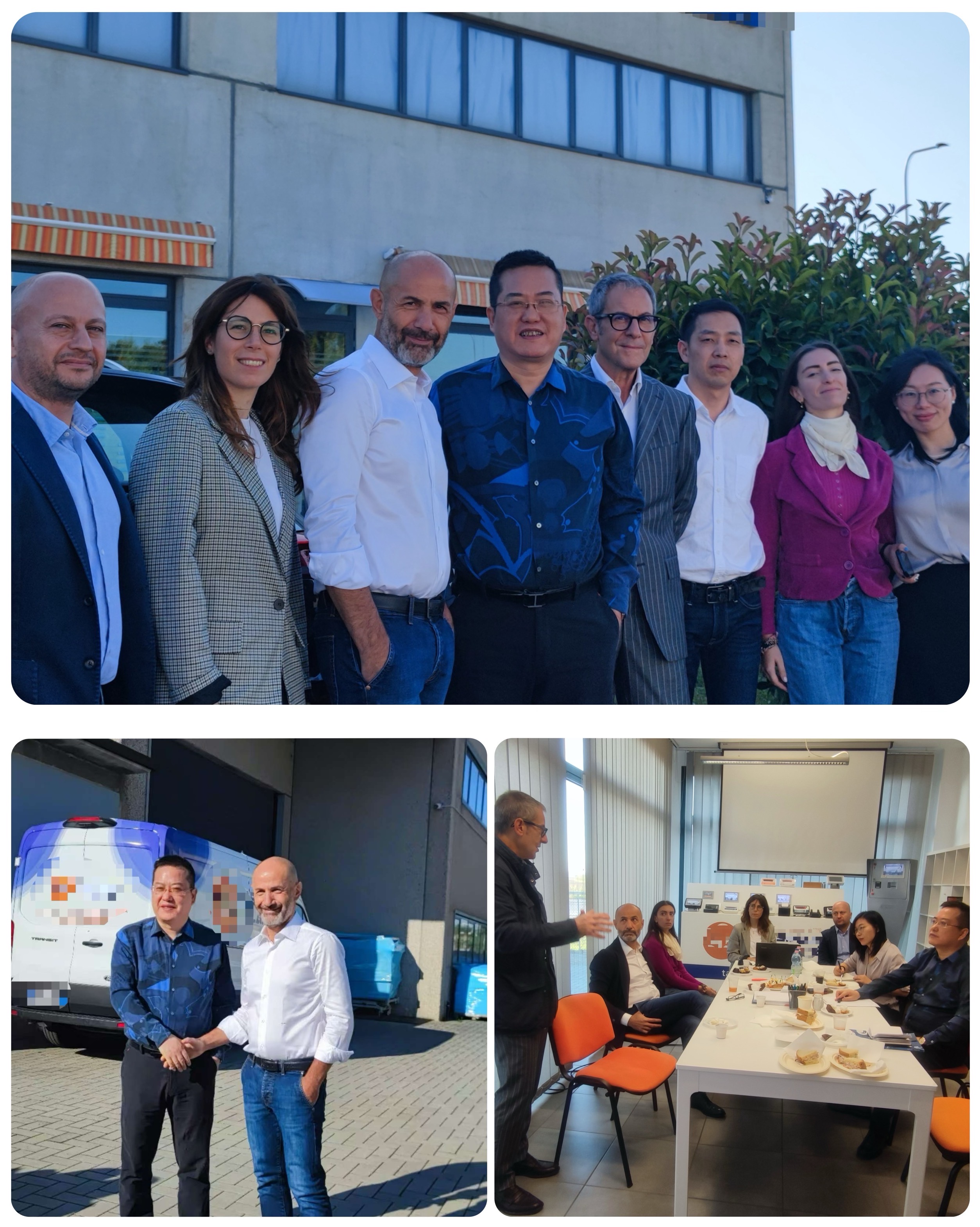 hth官网入口集团董事长柯建东率队赴欧洲，加速深化国际布局